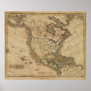 North America 14 Poster