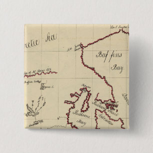 North America 17 15 Cm Square Badge