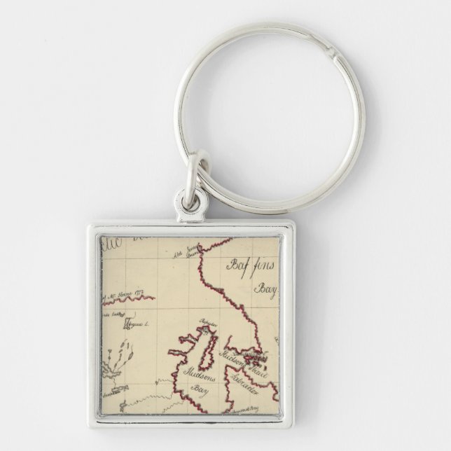 North America 17 Key Ring (Front)