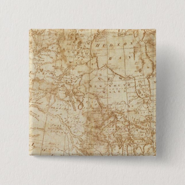 North America 1804 15 Cm Square Badge (Front)