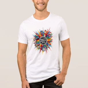 North America 2026 International Soccer Tournament Tri-Blend Shirt