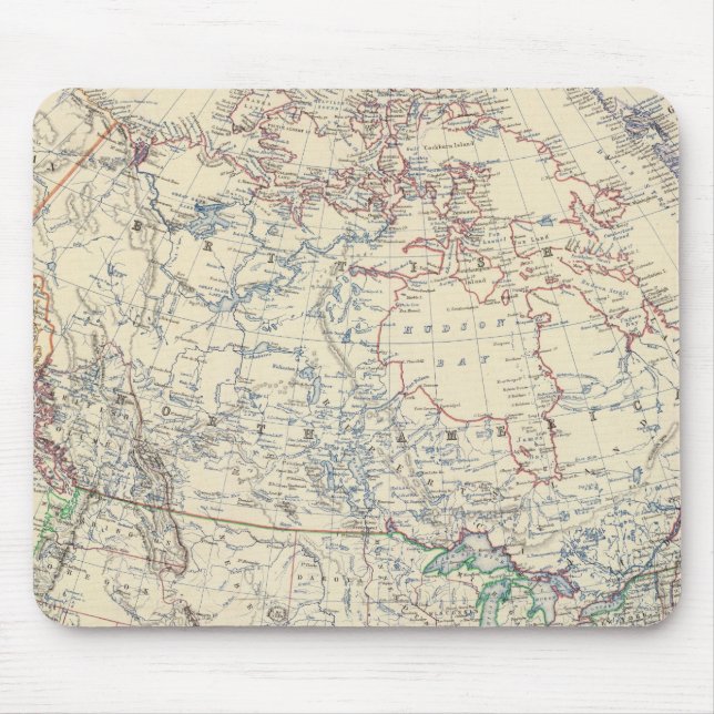 North America 20 Mouse Mat (Front)