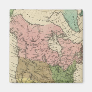North America 21 Magnet