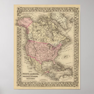 North America 21 Poster