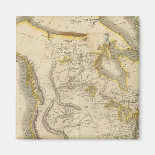 North America 22 Magnet