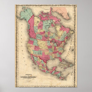 North America 22 Poster