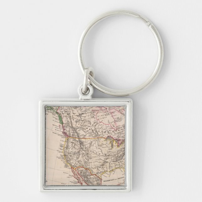 North America 23 Key Ring (Front)