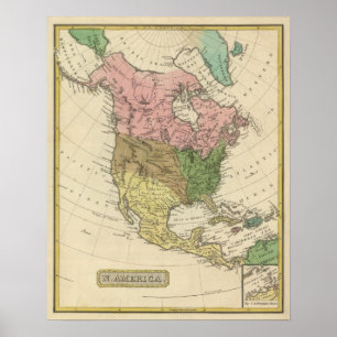 North America 23 Poster