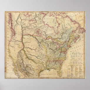 North America 24 Poster