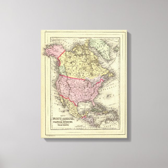 North America 26 Canvas Print (Front)