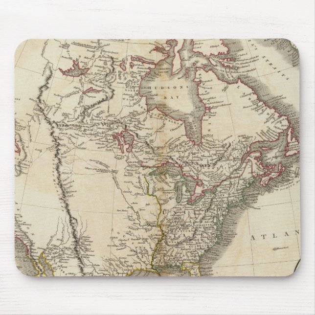 North America 28 Mouse Mat (Front)