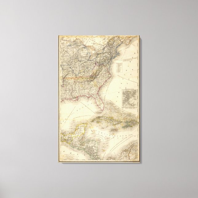 North America 29 Canvas Print (Front)
