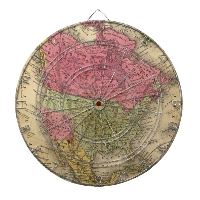 North America. 2 Dartboard (Front)