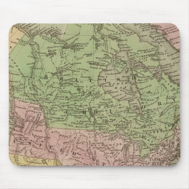 North America 32 Mouse Mat (Front)