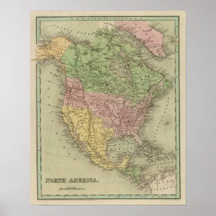 North America 33 Poster