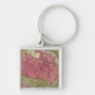 North America 36 Key Ring