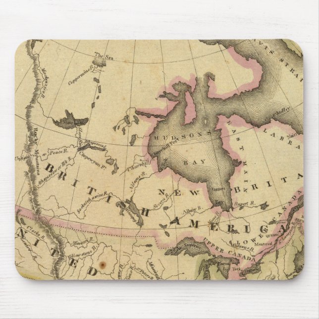 North America 37 Mouse Mat (Front)