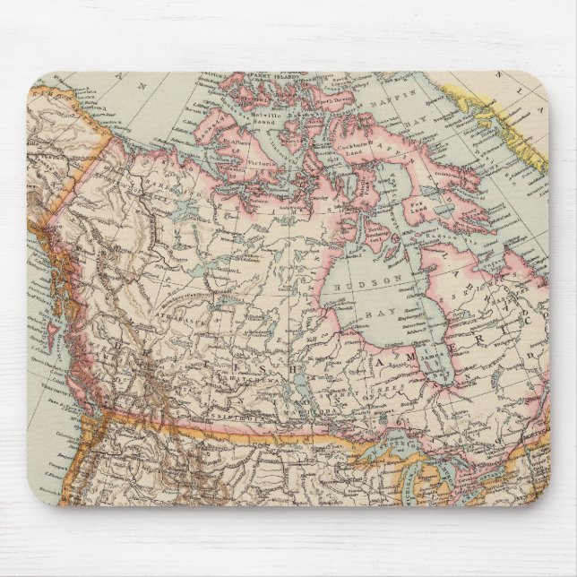 North America 38 Mouse Mat (Front)
