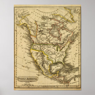 North America 38 Poster
