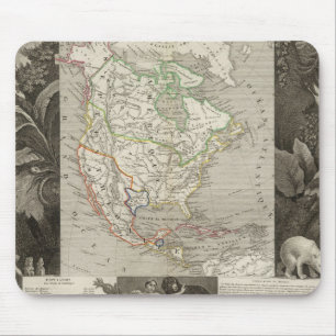 North America 39 Mouse Mat
