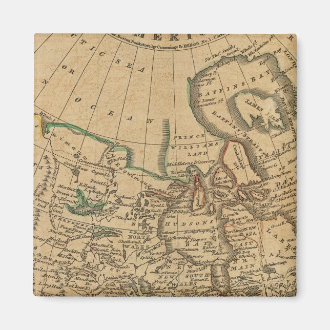 North America 3 Magnet (Front)