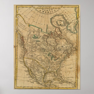 North America 3 Poster