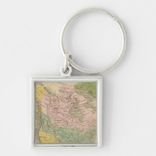 North America 43 Key Ring