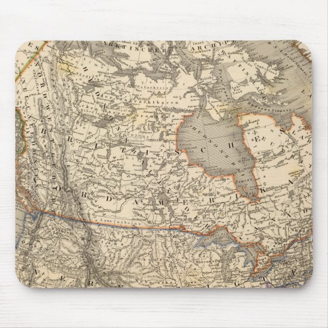 North America 45 Mouse Mat (Front)