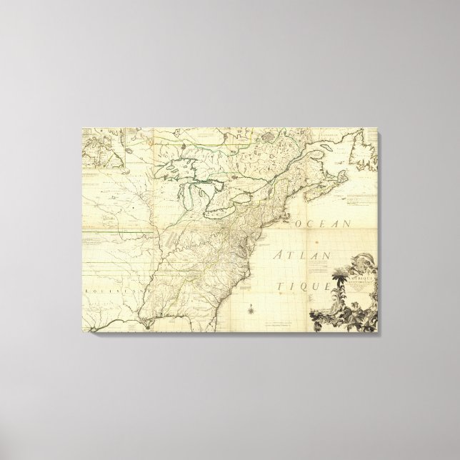 North America 47 Canvas Print (Front)