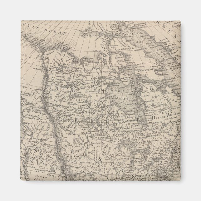 North America 4 Magnet (Front)