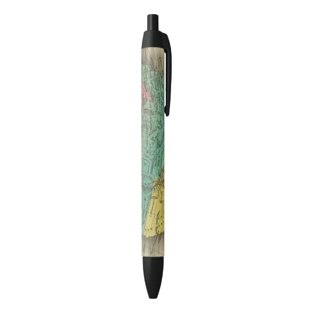 North America 5 Black Ink Pen (Bottom (Vertical))