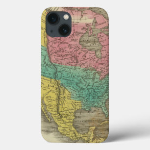 North America 5 iPhone 13 Case