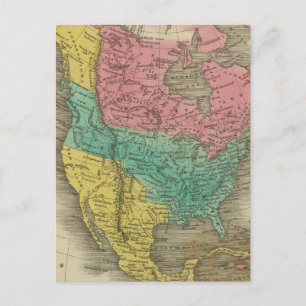 North America 5 Postcard