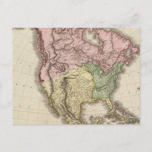 North America 5 Postcard