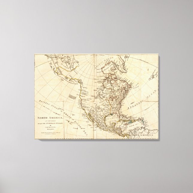 North America 6 Canvas Print (Front)