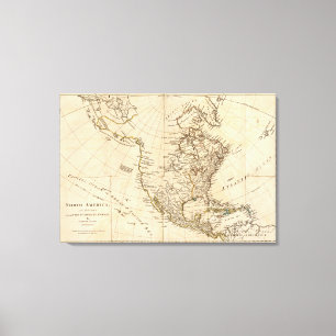 North America 6 Canvas Print