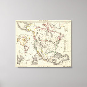 North America 8 Canvas Print