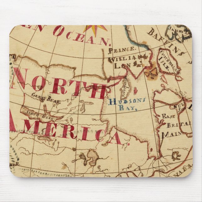 North America 8 Mouse Mat (Front)