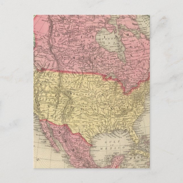 North America 8 Postcard (Front)