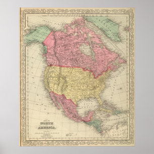 North America 8 Poster