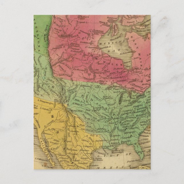 North America 9 Postcard (Front)