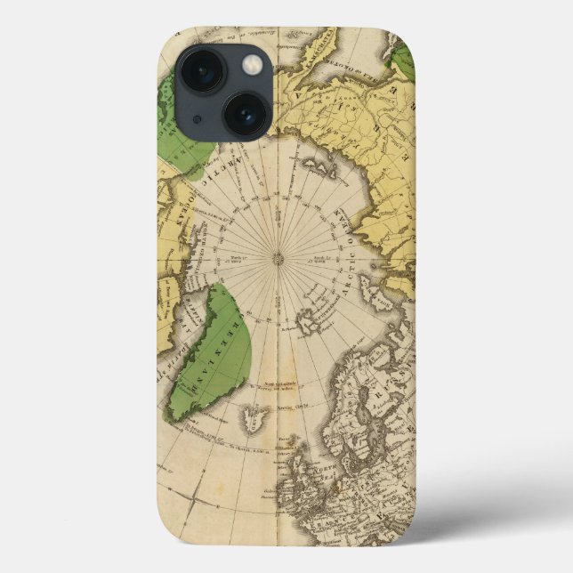 North America, Asia Case-Mate iPhone Case (Back)