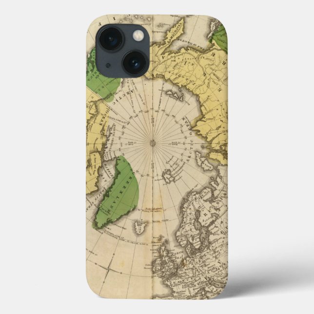 North America, Asia Case-Mate iPhone Case (Back)