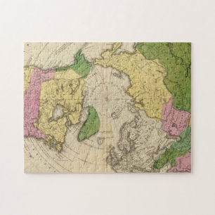 North America, Asia Jigsaw Puzzle