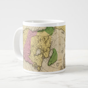 North America, Asia Large Coffee Mug