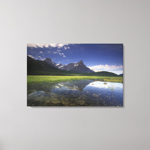 North America, Canada, Alberta, Banff National Canvas Print