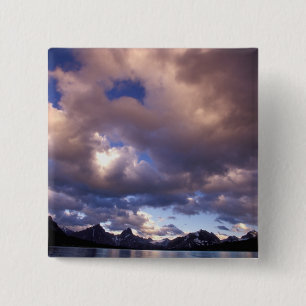 North America, Canada, Alberta, Jasper 5 15 Cm Square Badge