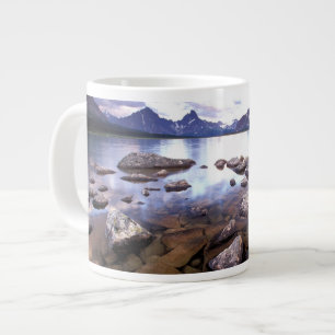 North America, Canada, Alberta, Jasper National Large Coffee Mug
