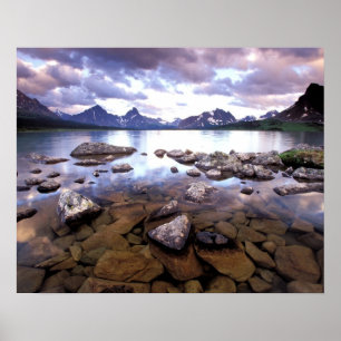 North America, Canada, Alberta, Jasper National Poster