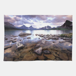 North America, Canada, Alberta, Jasper National Tea Towel
